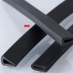 1~12mm Rubber Edge Protection Frame Profile Rubber Edging Trim Seal U-Shape Slot