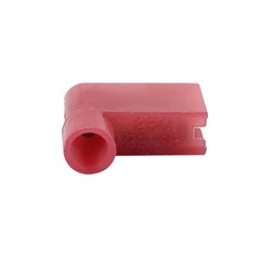50Pcs Flag Crimp Terminals Female Nylon Fully Insulated Wire Connectors Red