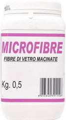 FT281G500 Glass Microfibers, Transparent, 500 Gr