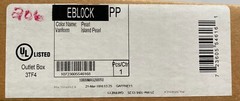Ply Gem Shutters & Accents Electrical Mounting Block Eblock 3TF4 Color Pearl