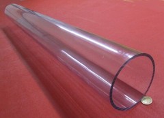 Kmac Polycarbonate Clear Tube / Tubing 5.25″ x 4.75″ (5 1/4×4 3/4″)