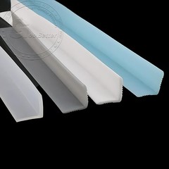 L Shaped Rubber Angle Section Rubber Trim Seal 8x8mm to 60x60mm Priced Per Metre