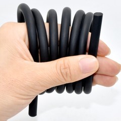 Nitrile Rubber Seal Strip, Round Solid Weather Stripping for Reduce Noise, Shock