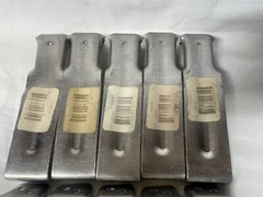 10 Roof Gutter Hanger Brackets 5” Aluminum NEW