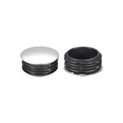 Post End Cap Cover, 4pcs 40mm Fence Post Cap Round Tube Cover Insert, 38x18mm