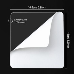 Cuttable Cabinet Door Bumpers Clear, Premium Sound Dampening Cushion Pads, So…