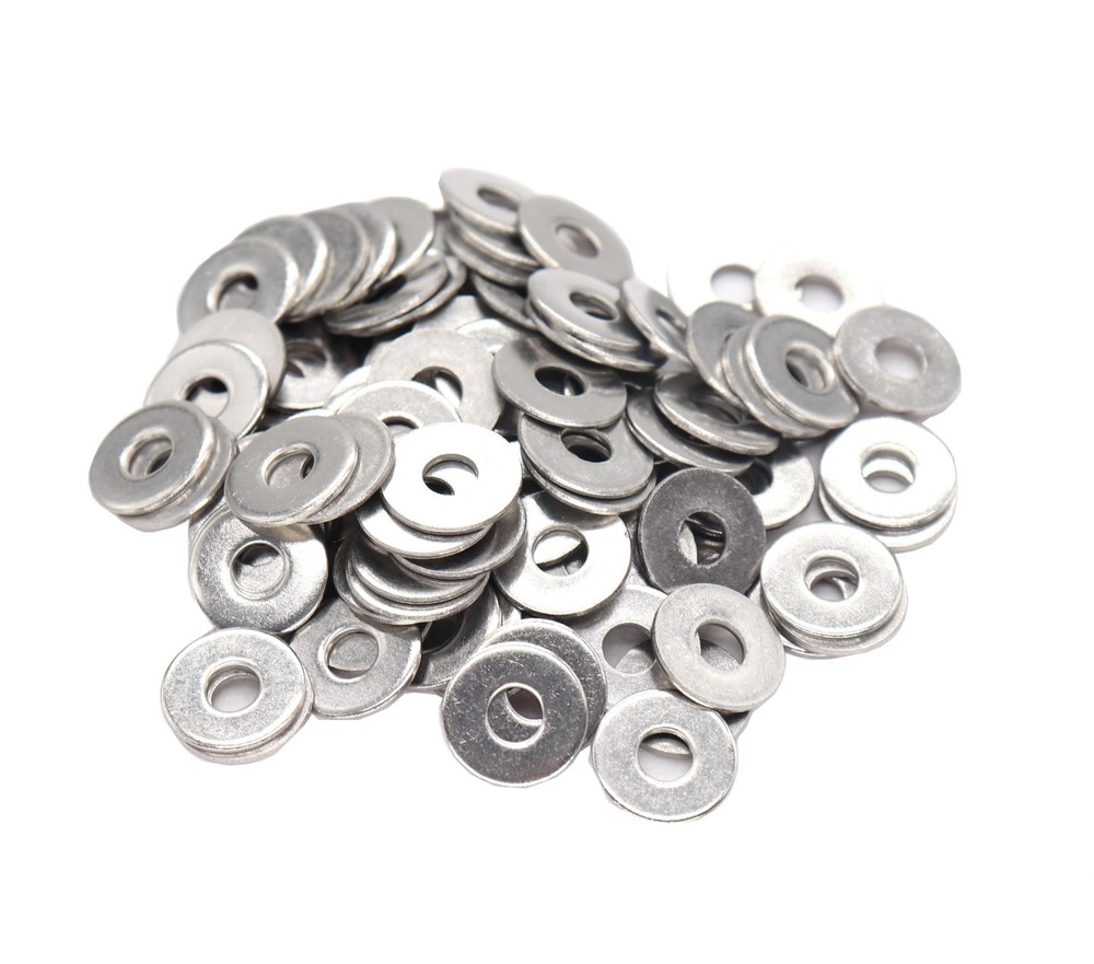 100pcs M3 Flat Washers(OD=12mm, 1.0mm Thickness), 304 Stainless Steel / 18-8,…