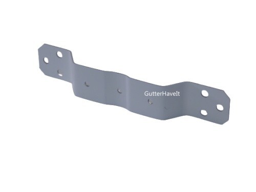 5 – 3″ x 4″ inch Hidden Gutter Downspout Cleat White