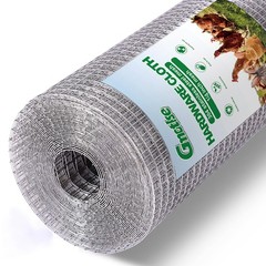GMOTLSE 1/4″ 23 Gauge 304 Stainless Steel Hardware Cloth Mesh Garden Fence 12″x3