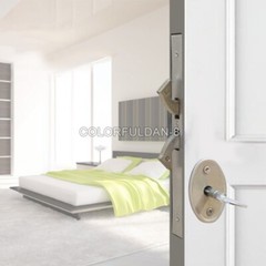 1PCS Sliding Patio Door Point Mortise Lock Latch Double Hook Lock With 3pcs Keys
