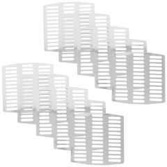 10Pcs Stainless Steel Brick Weep Hole Screens for Home Wall Hole Covers