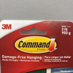 3M Command Outdoor Medium Clear Window Hooks, 17091CLR-AWES, 2-lb Hold {II}