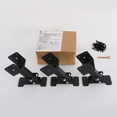 3PCS Roof Beam Brackets Roof Standpipe Bracket Kit Roof Beam Bracket Kit 0-180°