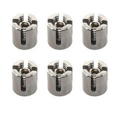 M10x3 mm Cross Cable Clamps Wire Rope Cross Clamp 316 Stainless Steel Cross C…