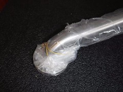 4WML9 Str Grab Bar, Satin, 42 In L, 1-1/4 Dia (T)