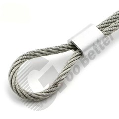 M0.5~M26 Aluminum Cable Crimp Sleeves Clip Ferrule For Steel Wire Rope Cables