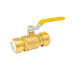 3/4 Inch Lead Free Sharkbite Style Push Fit Ball Valve
