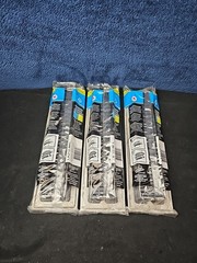 Lot of 3 Decor Grates Floor Register Aluminum Nickel 2″ x 12″ New Sealed NEW