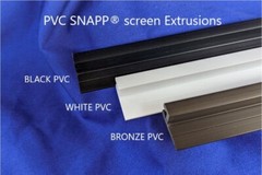 SNAPP® screen PVC Porch Screening Kit (10 Pack – Black)