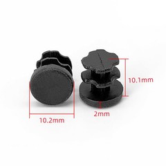 Plastic Blanking End Caps Round Tubing Insert Plug Bung Diameter 10mm – 140mm