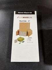Red Oak 3″ Newel Attachment Kit LNL