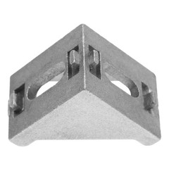 25pcs/set 4040 Aluminum L Shape Corner Bracket Right Angle Brace Fastener Kit