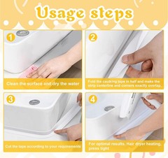 White Self Adhesive PTFE Sponge Seal Strip Width 10mm-40mm Thickness 2mm – 5mm