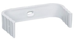 CASE OF (24) Amerimax 39029 Traditional Downspout Bands CLIP White 3582319