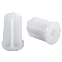 Round Caster Sockets, Plastic, 13/16 OD x 5/16-In. ID, 4-Pk. – F31938TV