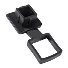 Trailer Hitch Tube Cover 1.25” Rubber Plug Cap Insert 1 1/4 inch Heavy Duty Tow