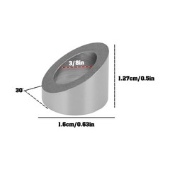 Be In Your Mind 15pcs 3/8inch Angle Beveled Washer 30 Degree Stainless Steel …
