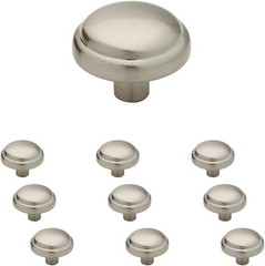 10 PACK Franklin Brass Mushroom Cabinet Knobs Satin Nickel Hardware P13545K-SN-B