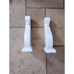 Cabinets Bay 2 Corbels Bridgeport Shelf Brackets 3″ x12 3/4″x6″ Royal Cream WOOD