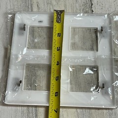 Plate 2 X 2 Modules Horizontal Mosaic Legrand 78838