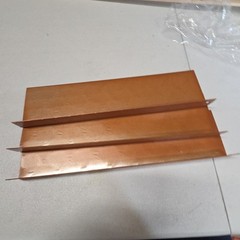 3 Pc Copper Stair Nose Edging Trim Set 12″ Metal Window Balcony Tread Cover