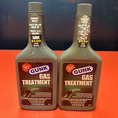 Solder Seal Gunk Gas Fuel Treatment 12fl oz (2-Pack) M23-12