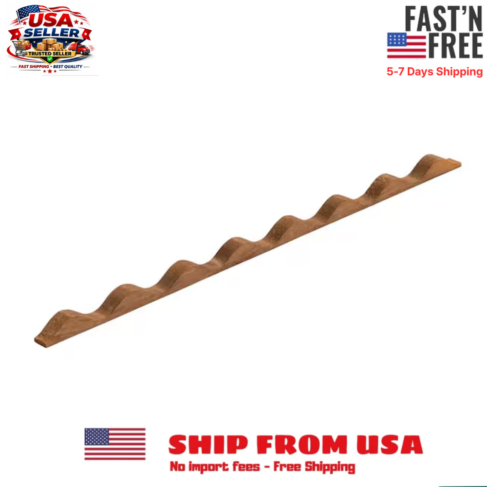 24 In. Horizontal Wood Roof Closure Strips (5-Pack)