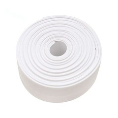 Hampton 10430 Adhesive and Waterproof Caulktape, 11′ Length x 7/8″ Width, White