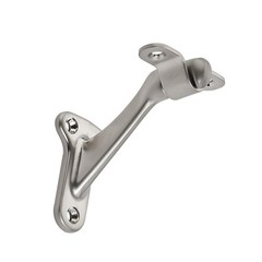 khtumeware 2 Pack 3 Inch Satin Nickel Hand Rail Bracket Heavy Duty Hardware for