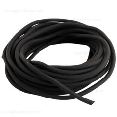 Black EPDM Rubber Foam Sealing Strip Round Bar For Cabinet Door Seal 1.5mm~50mm