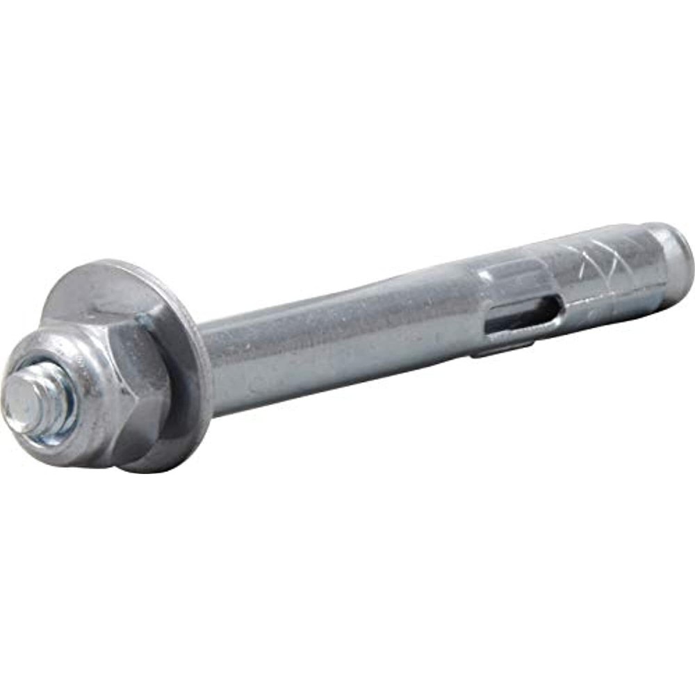 The Hillman Group 370824 Hex Head Sleeve Anchor, 1/4 X 2-1/4-Inch, 40-Pack