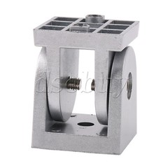 Silver Living Hinge 4040 Series Aluminum Extrusion Profile Fitting 0.67 Inch