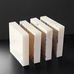 White Silicone Sheet Plate Block Self Adhesive 50-250 MM WIDTH, 1-50 MM THICK