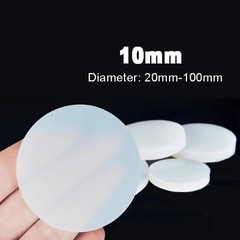Thick 10mm Solid Silicone Disc Discs Round Silicone Pads Pad Sheet Φ20mm-100mm