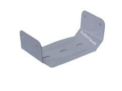 Package of 2 – 3″ x 4” Inch Hidden Gutter Downspout Clips White
