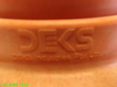 Dektite #8 Red Silicone Metal Roof Pipe Flashing, Round Base, Pipe Od 7″ – 13