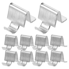 50pcs Shelf Clips For Wood Shelving: Iron Cabinet Shelving Clip Supports –