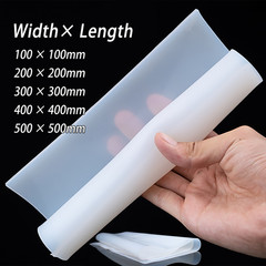 Flexible Silicone Rubber Sheet Plate Pad Thk 0.5-30 mm Translucent Mat Seal