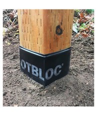 Rotbloc 4×4 Post Wraps Protects Against Rot Post Barrier (BOX of 160)