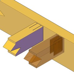 Mbracket 4-Pack U-Shaped Metal Mounting Brackets Support For 2X6 2X8 Lumber